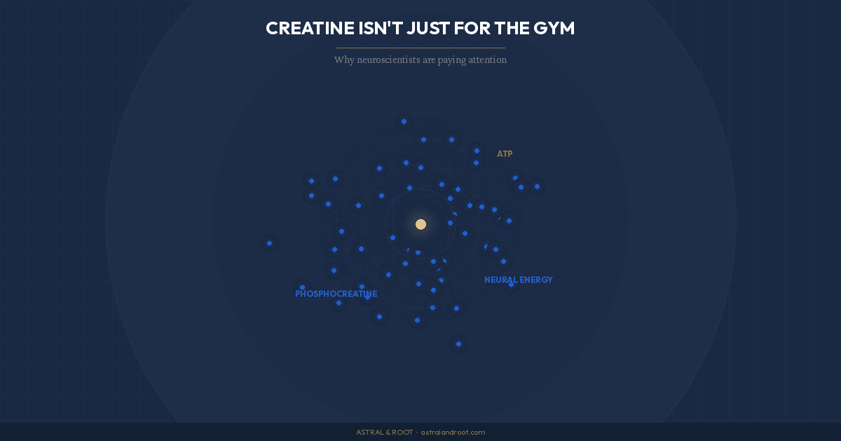 Creatine Isn't Just for the Gym — Why Neuroscientists Are Paying Attention - Astral & Root