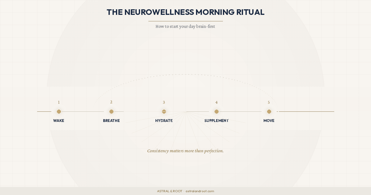 The Neurowellness Morning Ritual: How to Start Your Day Brain-First - Astral & Root