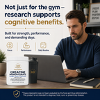 Creatine Monohydrate — Brain & Muscle Energy Support