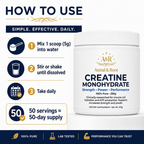 Creatine Monohydrate — Brain & Muscle Energy Support