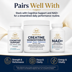 Creatine Monohydrate — Brain & Muscle Energy Support
