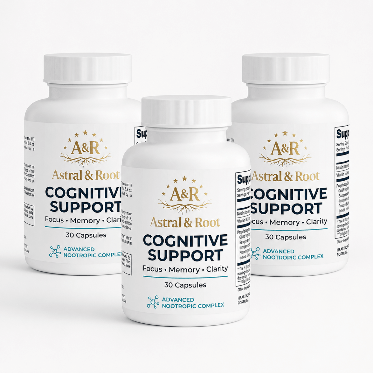 Cognitive Support — Nootropic Focus & Clarity Formula - Astral & Root