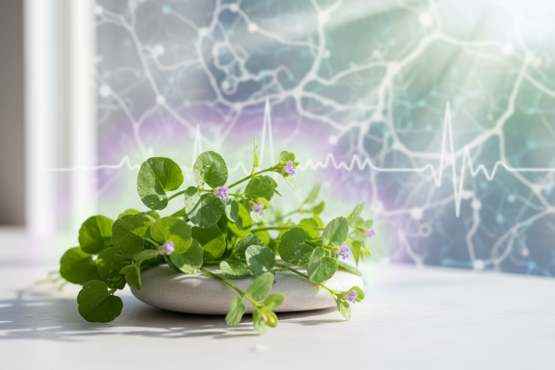 Bacopa Monnieri plant — traditionally used to support healthy memory