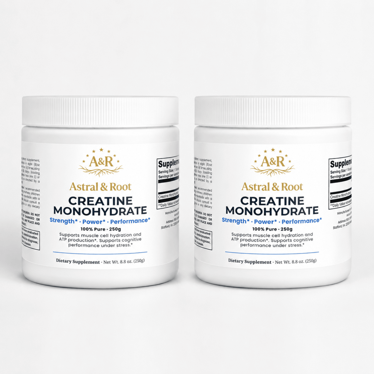 Creatine Monohydrate — Brain & Muscle Energy Support - Astral & Root