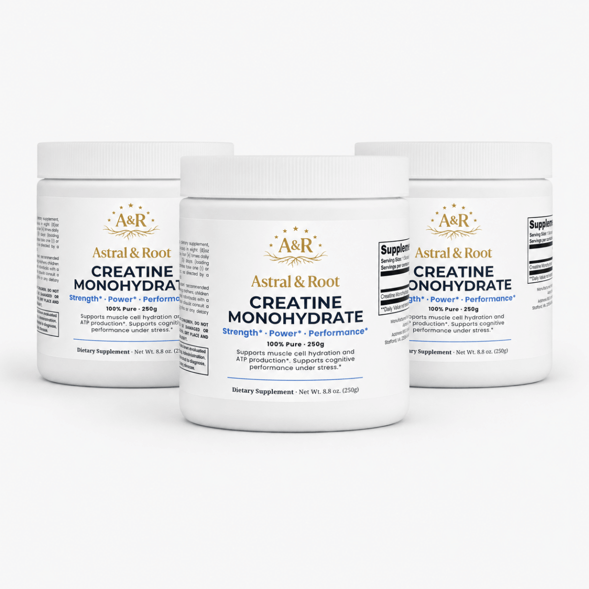 Creatine Monohydrate — Brain & Muscle Energy Support - Astral & Root