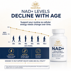 NAD+ 500mg - Direct Cellular Energy, Not a Precursor - Astral & Root