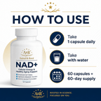 NAD+ 500mg - Direct Cellular Energy, Not a Precursor - Astral & Root